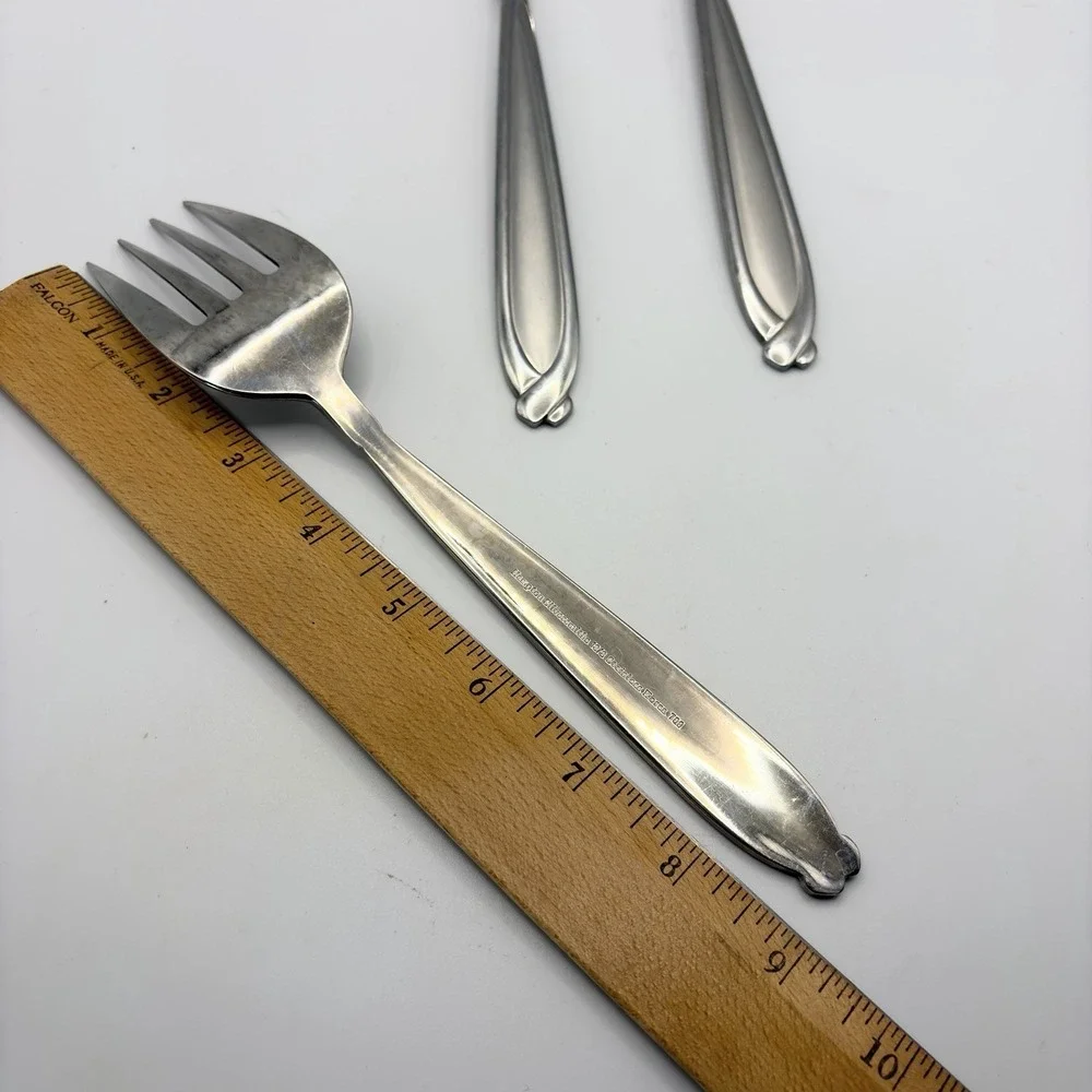 3 Serving Set Hampton Silversmiths CONCORDE Stainless Meat Fork Slotted‎ Spoon